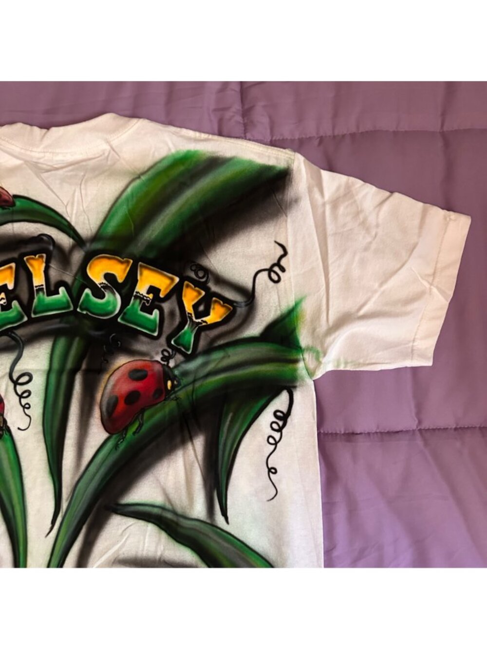 Custom Airbrushed "This Is How We Roll" T-Shirt With Bus Design Personalized "Ke - Picture 10 of 13